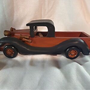 John Weitz Wooden Vintage Car Collectors Series Decorative Truck